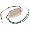 TE Connectivity Corcom FB Series Panel Mount RFI Power Line Filter 5A 277V AC/DC 50Hz 60Hz 9-1609095-1