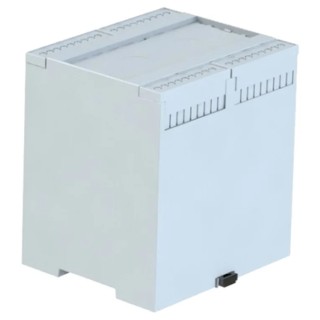CAMDENBOSS Solid Top Polycarbonate DIN Rail Enclosure Kit 90 mm Height 114 mm Length 106.2 mm Width CDIB/6ST/D2/KIT