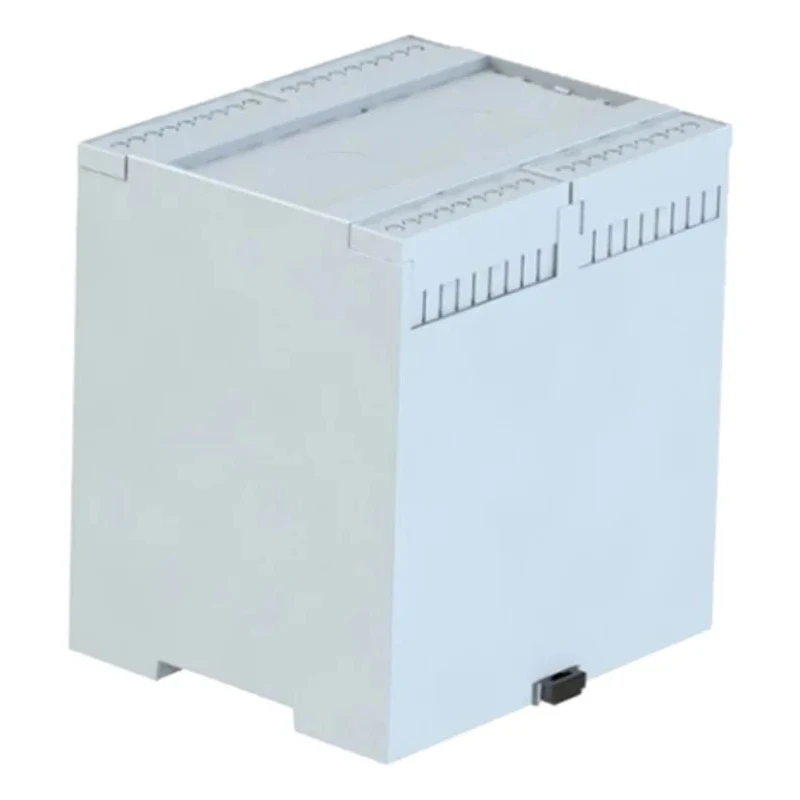 CAMDENBOSS Solid Top Polycarbonate DIN Rail Enclosure Kit 90 mm Height 114 mm Length 106.2 mm Width CDIB/6ST/D2/KIT