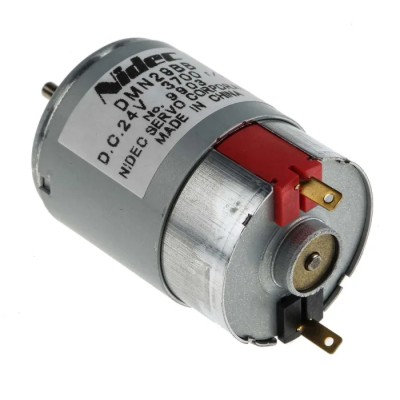 NIDEC ADVANCED MOTOR Brushed DC Motor 3W 24V DC 3700 RPM 7.8 mNm Torque 2.5 mm Shaft Diameter DMN29BB