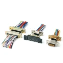 Amphenol Canada 9 Way Micro-D D-Sub Connector Male M83513/03-A11N
