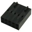 Molex 10 Way 2 Row Straight Female Crimp Connector Housing 2.54 mm Pitch Polyester 22552103