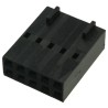 Molex 10 Way 2 Row Straight Female Crimp Connector Housing 2.54 mm Pitch Polyester 22552103