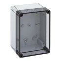 Spelsberg TK PS Series Grey Transparent Lid Polystyrene Enclosure IP66 IK07 111 mm x 130 mm x 180 mm 