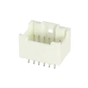 Molex MicroClasp Series Vertical Through Hole PCB Header 12 Contacts 2mm Pitch 2 Row Shrouded 559171230
