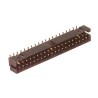 Molex Vertical Through Hole PCB Connector, 40-Contact, 2 Row, 2 mm Pitch, Solder Termination, Thermoplastic 791077019