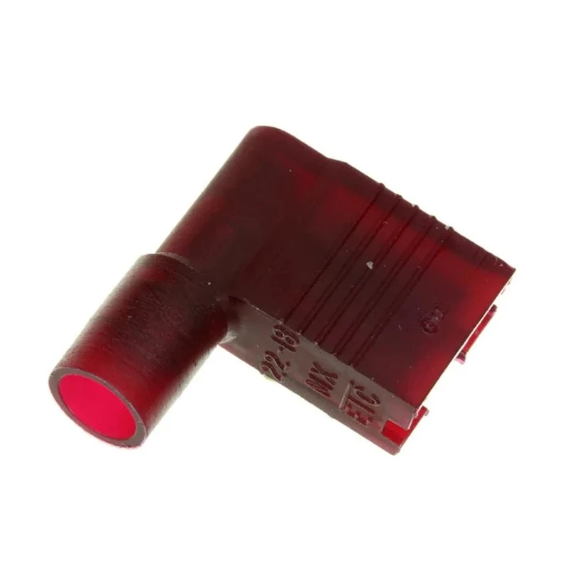 Molex Red Insulated Female Spade Connector Crimp 6.35 x 0.81 mm Tab Size 22 AWG to 18 AWG 190060001