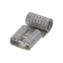 Molex Silver Uninsulated Female Spade Connector Crimp 6.35 x 0.81 mm Tab Size 12 AWG to 10 AWG 190080063