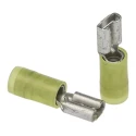 Molex Yellow Insulated Female Spade Connector Crimp 4.75 x 0.81 mm Tab Size 14 AWG to 12 AWG 190190049