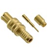 Molex 73366 Series Coaxial Connector PCB Male MCX, 50 Ω, Straight Body Cable 733660301