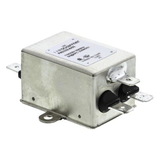 Schaffner Chassis Mount EMI Filter 6A 250V AC 0Hz-400Hz Fast-On 1 Phase FN332