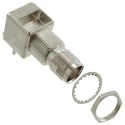 Molex 73205 Series Coaxial Connector Through Hole Female TNC 50 Ω Right Angle Body Solder 732055033