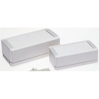 OKW Toptec Series Grey White Lid ABS Enclosure IP40 68 mm x 115 mm x 194 mm B1070465