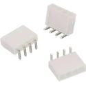 Wurth Elektronik WR-MPC4 Series Vertical Through Hole PCB Header, 2 Contacts, 4.2 mm Pitch, 2 Row, Shrouded MPC4