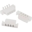 Wurth Elektronik WR- Series Right Angle Through Hole Shrouded PCB Header, 4 Contacts, 4.2 mm Pitch, 8A, 600V, Polyamide MPC4