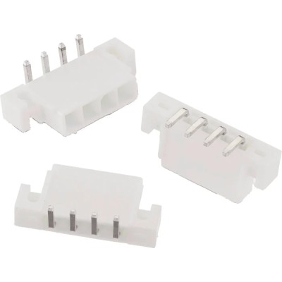 Wurth Elektronik WR- Series Right Angle Through Hole Shrouded PCB Header, 4 Contacts, 4.2 mm Pitch, 8A, 600V, Polyamide MPC4