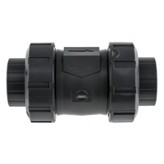 Georg Fischer Solvent Cement Socket BS Check Valve PVC-U Ball 3/8 to 4 in 16 bar 161561064