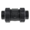 Georg Fischer Solvent Cement Socket BS Check Valve PVC-U Ball 3/8 to 4 in 16 bar 161561064