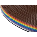 NEUTRAL Ribbon Cable Flat 1.27 mm Pitch 10 Way 25 m Length 300V Tin Copper Wire 26AWG 214-0677