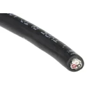 Alpha Wire Xtra-Guard 4 Performance Control Cable 3 Cores 0.35mm² 22 AWG Screened 30 m Thermoplastic Elastomer 45103 BK005
