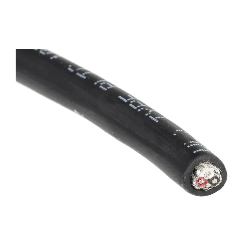 Alpha Wire Xtra-Guard 4 Performance Control Cable 3 Cores 0.35mm² 22 AWG Screened 30 m Thermoplastic Elastomer 45103 BK005