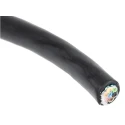 Alpha Wire Xtra-Guard 4 Performance Cable Control Cable 6 Cores 0.35mm² 22 AWG Screened 30 m Black Thermoplastic 45196 BK005