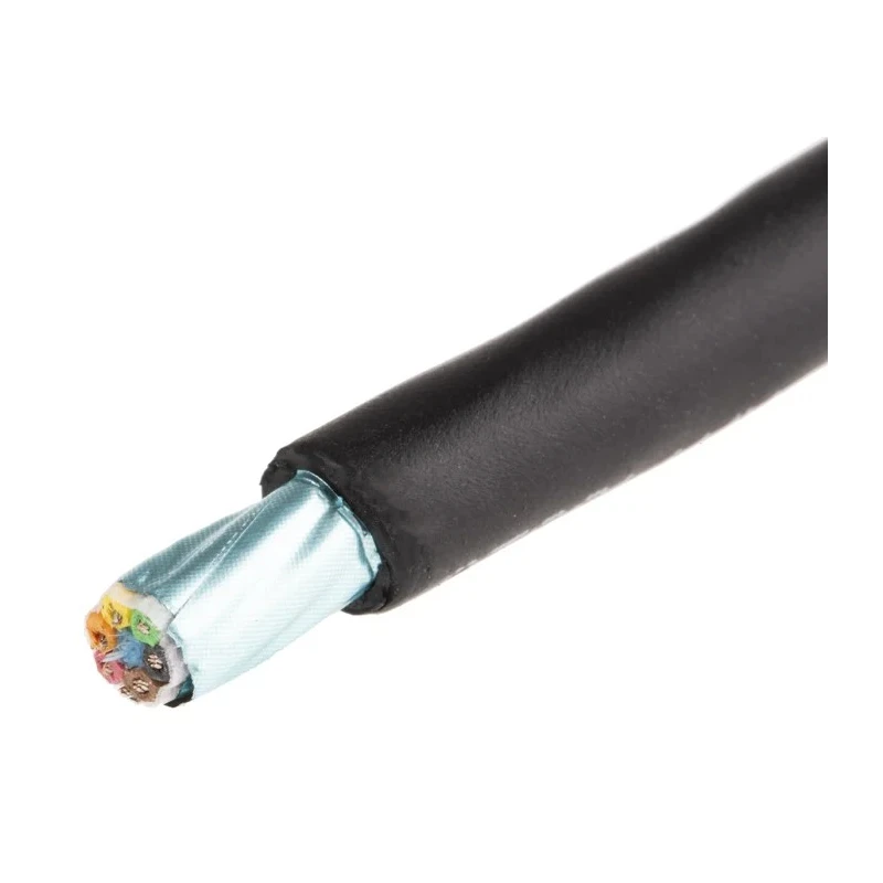 Alpha Wire Xtra-Guard 4 Performance Cable Control Cable 6 Cores 0.81mm² 18 AWG Screened 300V Thermoplastic 45386 BK005
