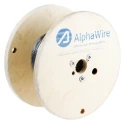 Alpha Wire ECO Control Cable 6 Cores 0.81mm² 18 AWG Screened Thermoplastic Elastomer Sheath 30 m 45166 BK005