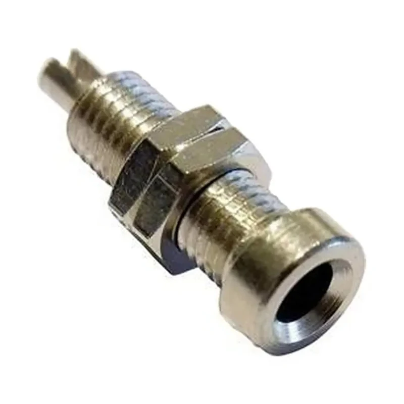 Hirschmann Test & Measurement Silver Female Banana Socket 4 mm Connector 30 V AC 60 V DC 16 A Nickel Plating 930177000