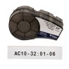 Brady Black on White Black Label Printer Tape 19.05 mm Width 3 m Length M21-750-414