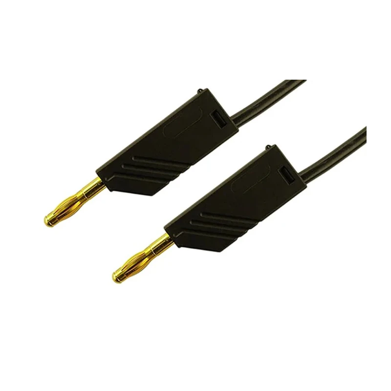 Hirschmann Test & Measurement Connector Test Lead 32A, 30 V ac, 60V dc, Black, 250 mm Lead Length 934059700