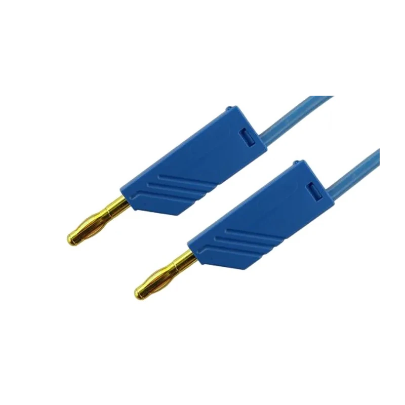 Hirschmann Test & Measurement Connector Test Lead 32A, 30 V AC, 60 V DC, Blue, 500 mm Lead Length 934061702