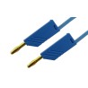 Hirschmann Test & Measurement Connector Test Lead 32A, 30 V AC, 60 V DC, Blue, 500 mm Lead Length 934061702