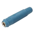 Hirschmann Test & Measurement Blue Female Banana Socket 4 mm Connector, Solder Termination, 60V DC, 16A, Nickel 931804102