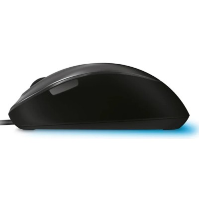 Microsoft 5 Button Wired Compact BlueTrack Technology Mouse Black 4FD-00023