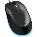 Microsoft 5 Button Wired Compact BlueTrack Technology Mouse Black 4FD-00023