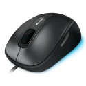 Microsoft 5 Button Wired Compact BlueTrack Technology Mouse Black 4FD-00023