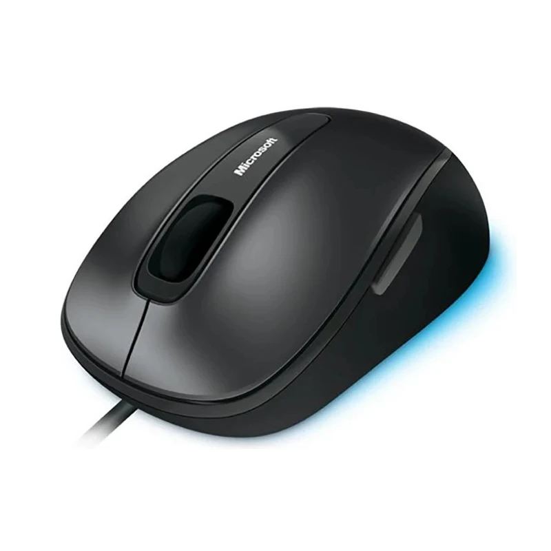 Microsoft 5 Button Wired Compact BlueTrack Technology Mouse Black 4FD-00023