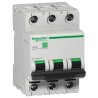 Schneider Electric Multi9 C60N Miniature Circuit Breaker, 3-Pole, 6A, Type C, 125V DC, 10kA Breaking Capacity M9F11306