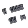 Molex iPass zHD Series Vertical Through Hole PCB Socket, 72-Contact, 4 Row, 0.75 mm Pitch Press Fit 170729-0002