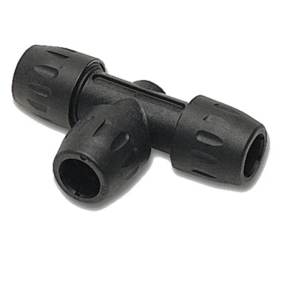 Transair Equal Tee Pipe Pipe Fibreglass Reinforced Polyamide 17mm Diameter 16 bar Pressure 6604 17 00