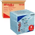 WYPALL X80 Plus Critical Clean™ Blue Cloths for Industrial Cleaning Dry Use 355 x 335 mm Model 19139