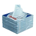 WYPALL X80 Plus Critical Clean™ Blue Cloths for Industrial Cleaning Dry Use 355 x 335 mm Model 19139