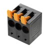 Weidmüller LU Series PCB Terminal Block, 3-Contact, 10 mm Pitch, 1 Row, Through Hole, 1kV, 92A Current, Push-in 2453700000