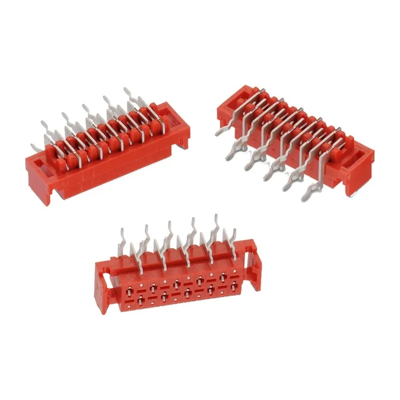 Wurth Elektronik WR-MM Series Right Angle Through Hole PCB Header, 22 Contacts, 2.54 mm Pitch, 2 Row, Shrouded 690368192272