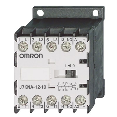 Omron 24V DC Coil, 3-Pole 12 A Motor Control Contactor J7KNA