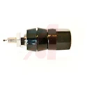 Mueller Electric Black and Red 15A Binding Post with Nickel Plated Brass Contacts BU-00282-0