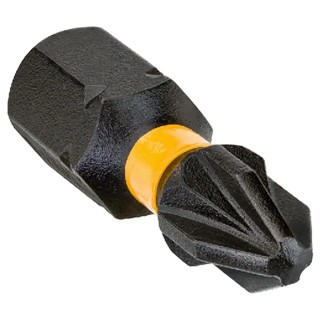 DeWALT Impact Torsion Screwdriver Bit Set 5-Piece with PZ2 25mm, Hardened Hex Shank DT7387T-QZ