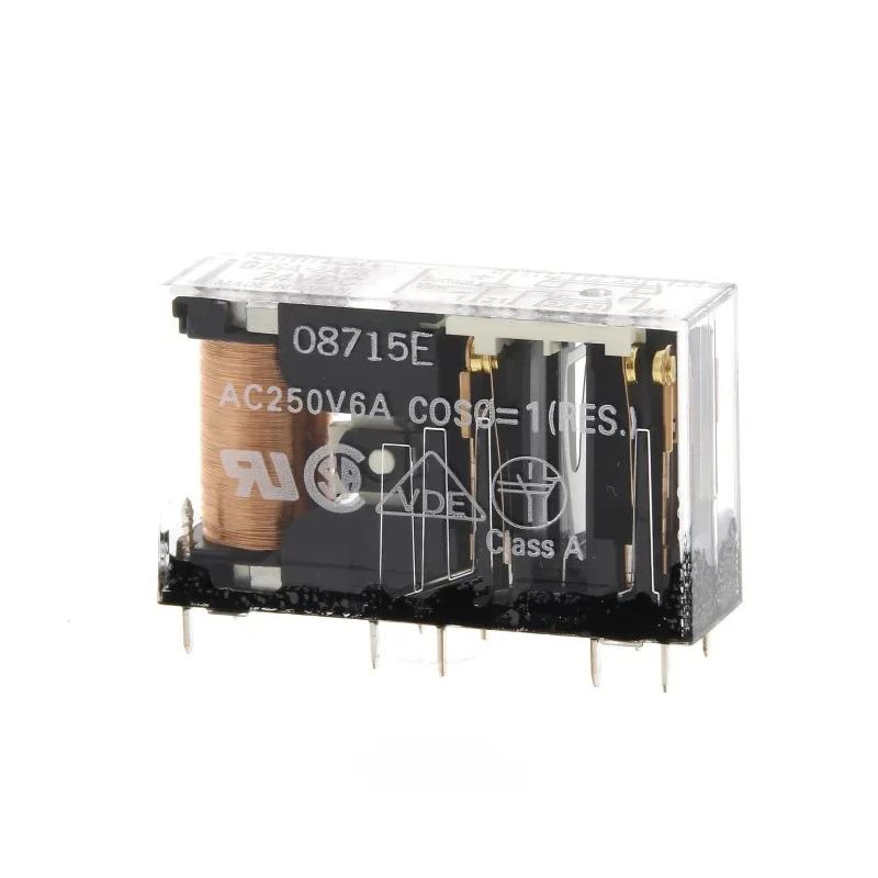Omron 3PST PCB Mount Safety Relay 12V Coil Voltage 6A Contact Current G7SA