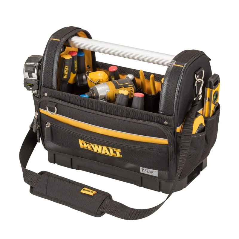 DeWALT Fabric Tool Bag with Shoulder Strap 250 mm x 450 mm x 350 mm DWST82990-1